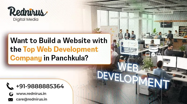 A modern website being developed by professionals in Panchkula — Web Development Company