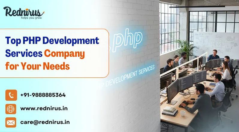 A team of developers working on PHP web development solutions — Php Development Services Company